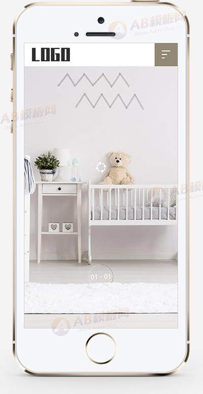 (自适应手机端)家具生产企业网站模板 pbootcms家具网站源码下载